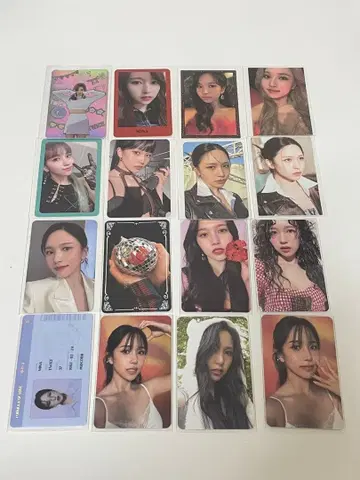 TWICE 미나 트레이딩 카드 묶음 판매