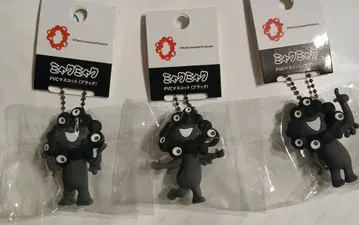 PVC 마스코트 (블랙) 미야쿠미야쿠 A B C 3종류 블랙 미야쿠미야쿠