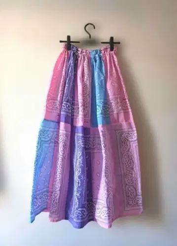 pepe님 반다나 패치워크 스커트