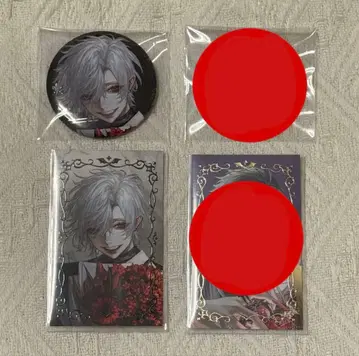 쿠츠하 POPUP 랜덤 캔뱃지 랜덤 사진풍 카드 금박