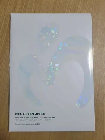 Mrs. GREEN APPLE 10주년 기념 라이브 팜플렛