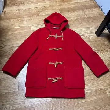 글로벌 올 다플 코트 빨간색