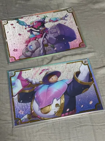 리그 오브 레전드 아크릴 색지 버드 아이번 별도 판매 가능