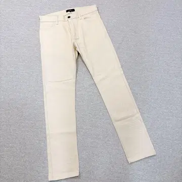 모노마트 데님 팬츠 M 사이즈 베이지