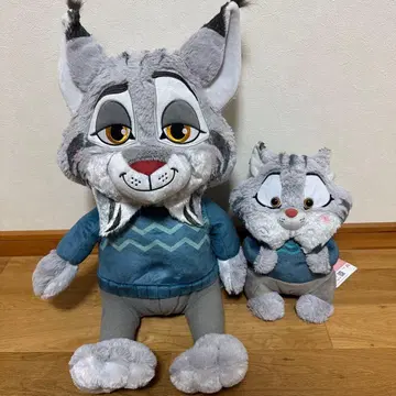 11 디즈니 주토피아 2 FukuFuku V-BIG 봉제 인형 파우버트