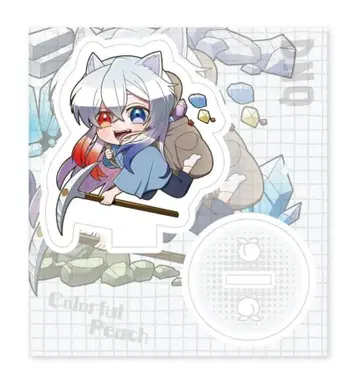 컬러풀 피치 돗누쿠 공유 하우스 아크릴 스탠드