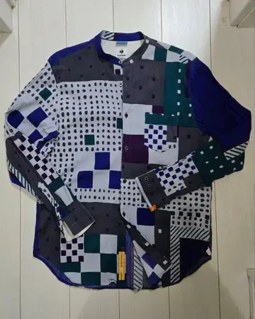 sou sou 타카시마치치 스탠드 카라 셔츠 긴팔 XL