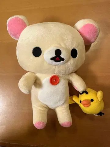 리락쿠마 프릴 봉제 인형 코리락쿠마 키이로이토리 봉제 인형 2005