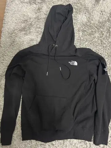 THE NORTH FACE 블랙 후드티