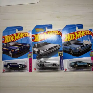 핫휠 DMC 델로리안 3세트