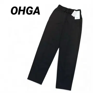 택 포함 새상품! OHGA 오가 마쉬멜로우 팬츠 블랙 xs
