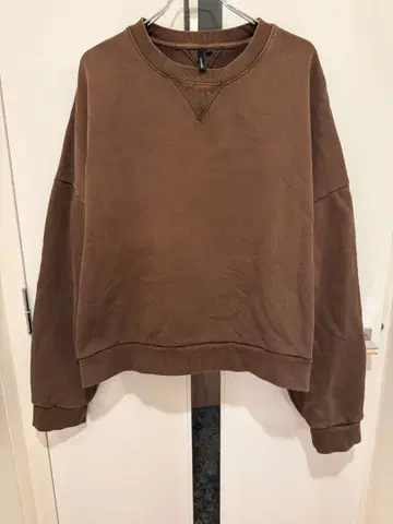 [ XL ] entire studios 유즈드 가공 크루넥 맨투맨