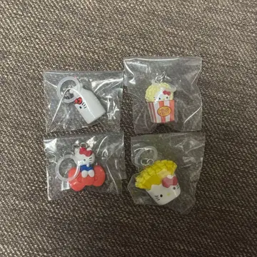 헬로키티 아메리칸 디자인 메지루시 액세서리 가챠 세미 컴프