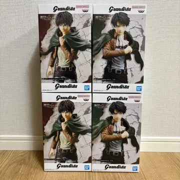 진격의 거인 Grandista 엘렌 예거 리바이 4개 세트