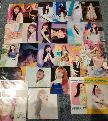 NiziU 마유카 묶음 판매 랜티큘러 메시지 카드 엽서