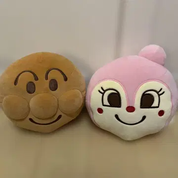 호빵맨 뮤지엄 한정판 쿠션 2세트