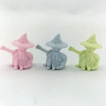 즈이요 스너프킨 무민 지우개 피규어 3종