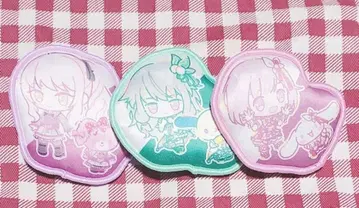 프로세카 세가 럭키 쿠지 복슬복슬 배지 미즈키 네네 에무