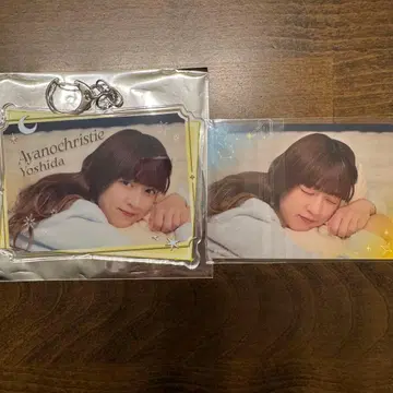 mobile A상 키링, B상 포토 카드 요시다 아야노 크리스티