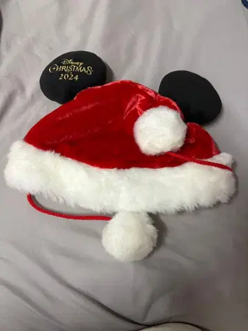 디즈니 2024년 크리스마스 한정판 미키 팬 캡