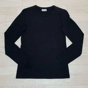 (새상품급) MONCLER 여성용 블랙 긴팔T셔츠 5S53