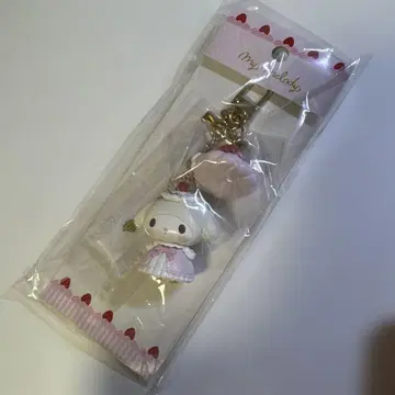 마이멜로디 딸기 휘핑 케이크 키링 산리오