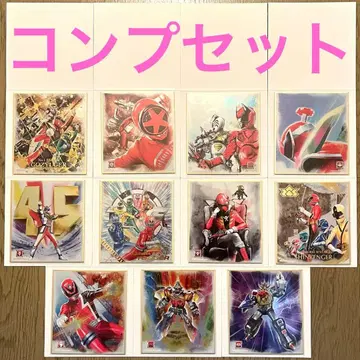 슈퍼 전대 색지 ART 컴프 세트