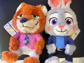 주토피아2 봉제 인형 백팩 전2종 세트