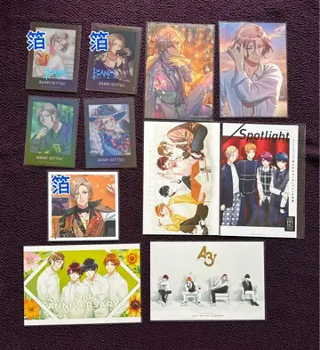 A3! 만리 파샤코레 마시코레 금박 특전 AGF 브로마이드