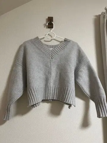 TOMORROWLAND 숏 기장 니트 캐시미어 혼방