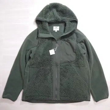 UNIQLO 화이트 마운티니어링 플리스 자켓