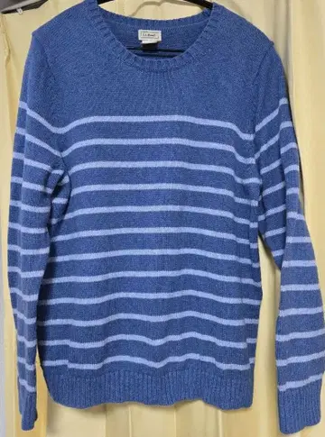 L.L.Bean 코튼 니트 스웨터 블루