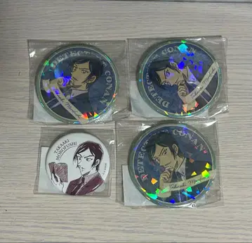 모로후시 타카아키 홀로그램 캔뱃지 미스터리 프레임