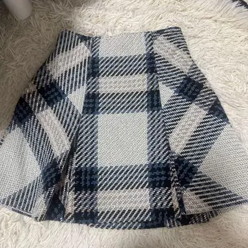 [새상품급] SNIDEL 스나이델 로빙 체크 미니 스커트 M