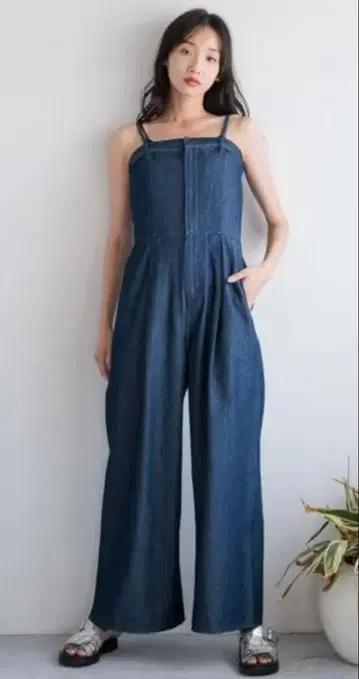 LOWRYS FARM 올인원 데님