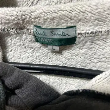 90'S 폴 스미스 그레이 후드티 L 사이즈