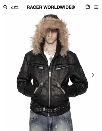 RACER WORLDWIDE Sheepskin Jacket S 사이즈