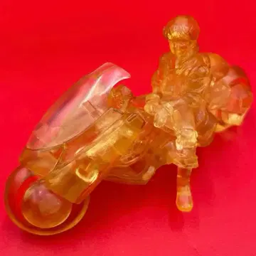 레어 K&M AKIRA 카네다와 바이크 클리어 버전 피규어