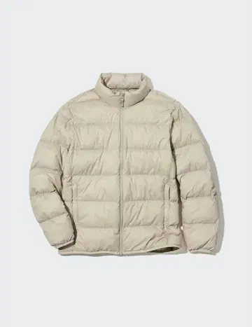 유니클로 울트라 라이트 다운 자켓 3D 컷 내추럴 남성용 XS