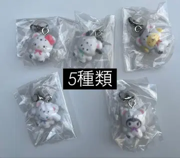 산리오 캐릭터 푹신푹신 스노우 메지루시 액세서리 5종류