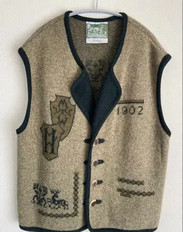 wesenjak 티롤리안 베스트 보일 울 bode story mfg