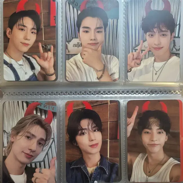 엑디즈 응원봉 커버 포카 일괄 판매