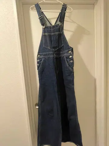 LAGUA GEM 오버롤 데님