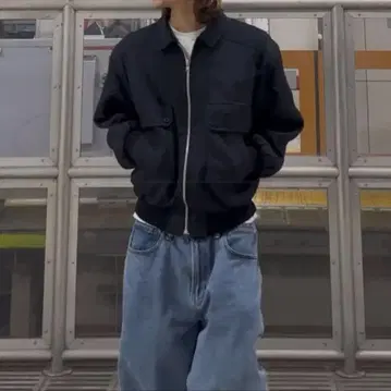 90s used 봄버 자켓