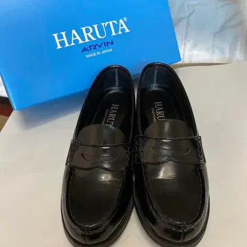 하루타 HARUTA 블랙 로퍼