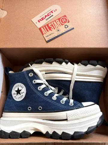 CONVERSE 통굽 데님 소재 23.5