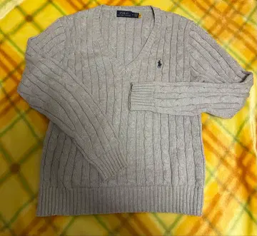 폴로 랄프로렌 그레이 니트 여성용