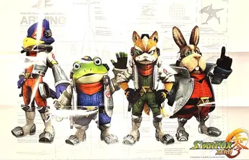 스타폭스 제로 대형 포스터