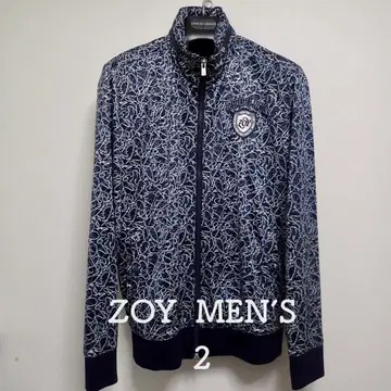 ZOY 수납 후드 부착 부드러운 블루종 사이즈 2 남성용