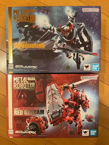 METALROBOT혼 지크 액스 빨간색 건담 세트